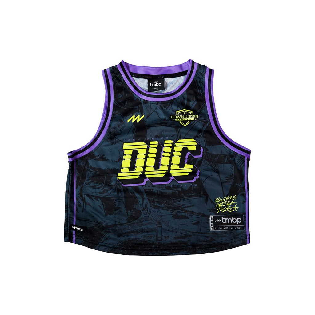 DUC × TMBP - Women's 'Athlete' Cropped Basketball Tank