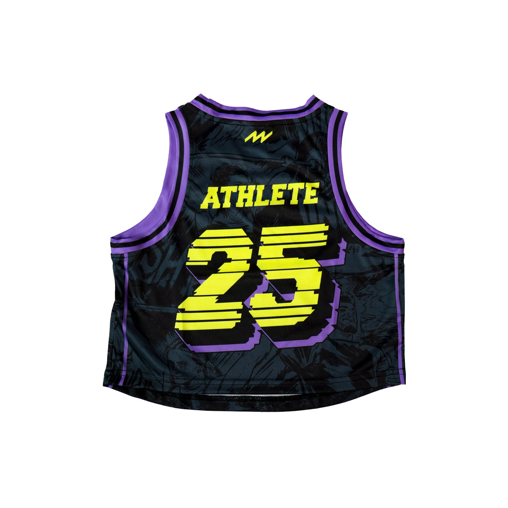 DUC × TMBP - Women's 'Athlete' Cropped Basketball Tank