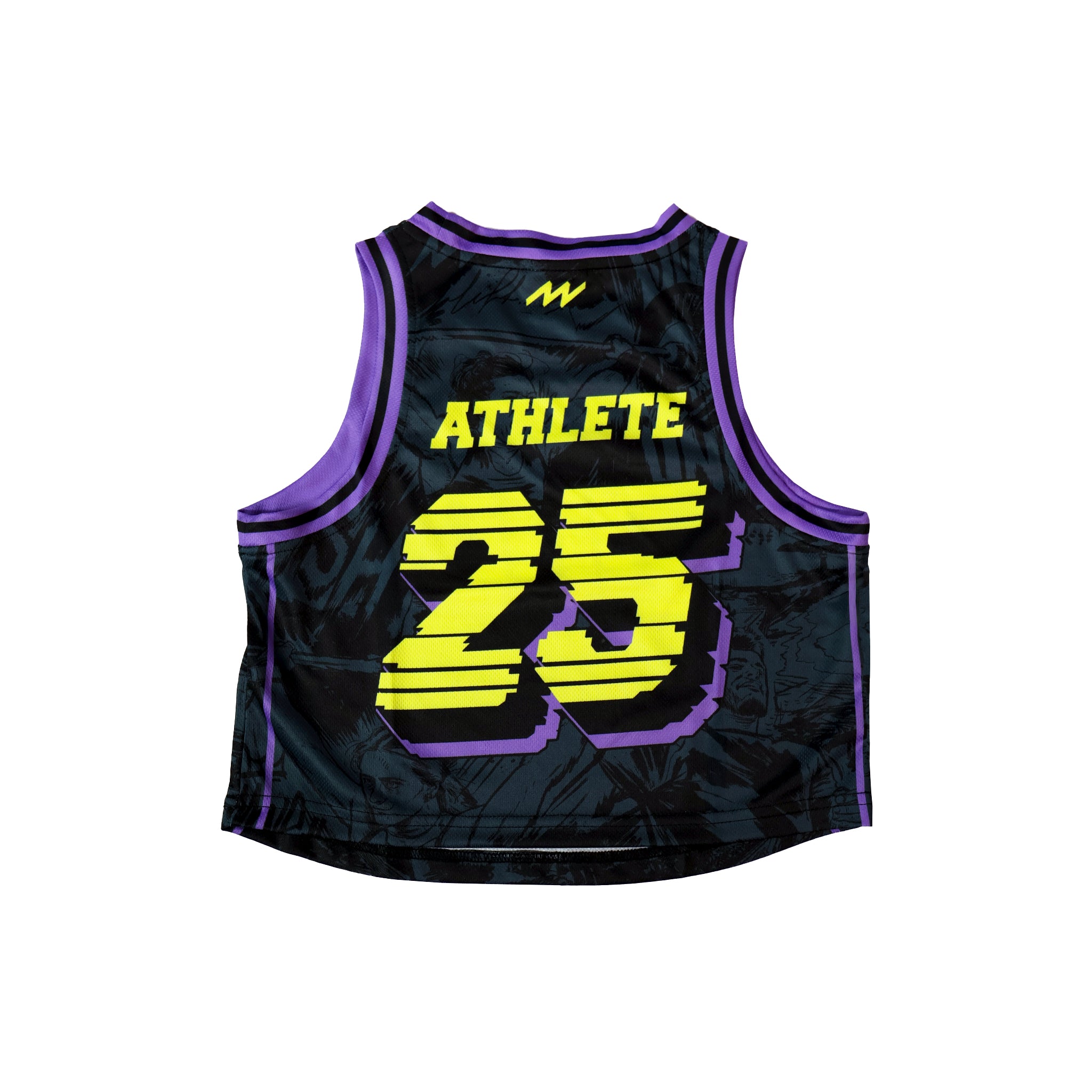 DUC × TMBP - Women's 'Athlete' Cropped Basketball Tank
