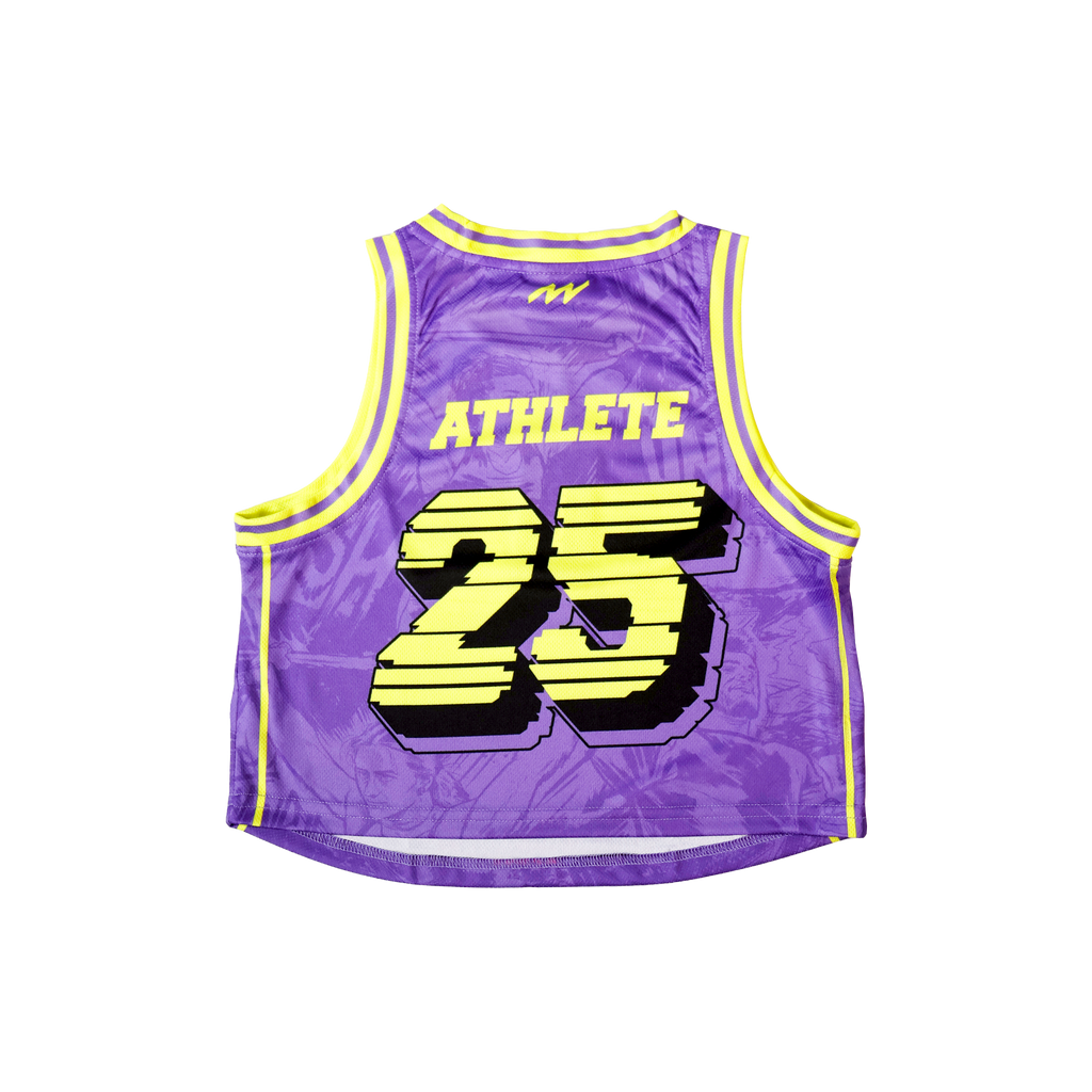 DUC × TMBP - Women's 'Athlete' Cropped Basketball Tank