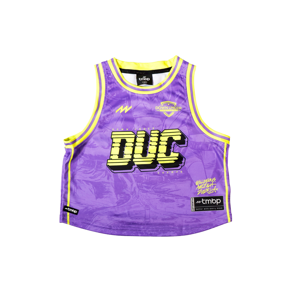 DUC × TMBP - Women's 'Athlete' Cropped Basketball Tank