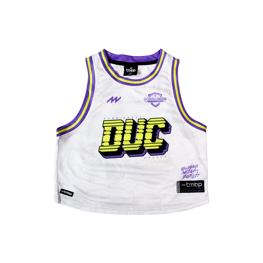 DUC × TMBP - Women's 'Athlete' Cropped Basketball Tank