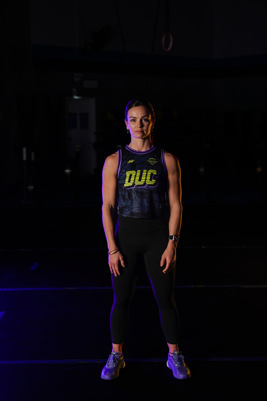 DUC × TMBP - Women's 'Athlete' Cropped Basketball Tank
