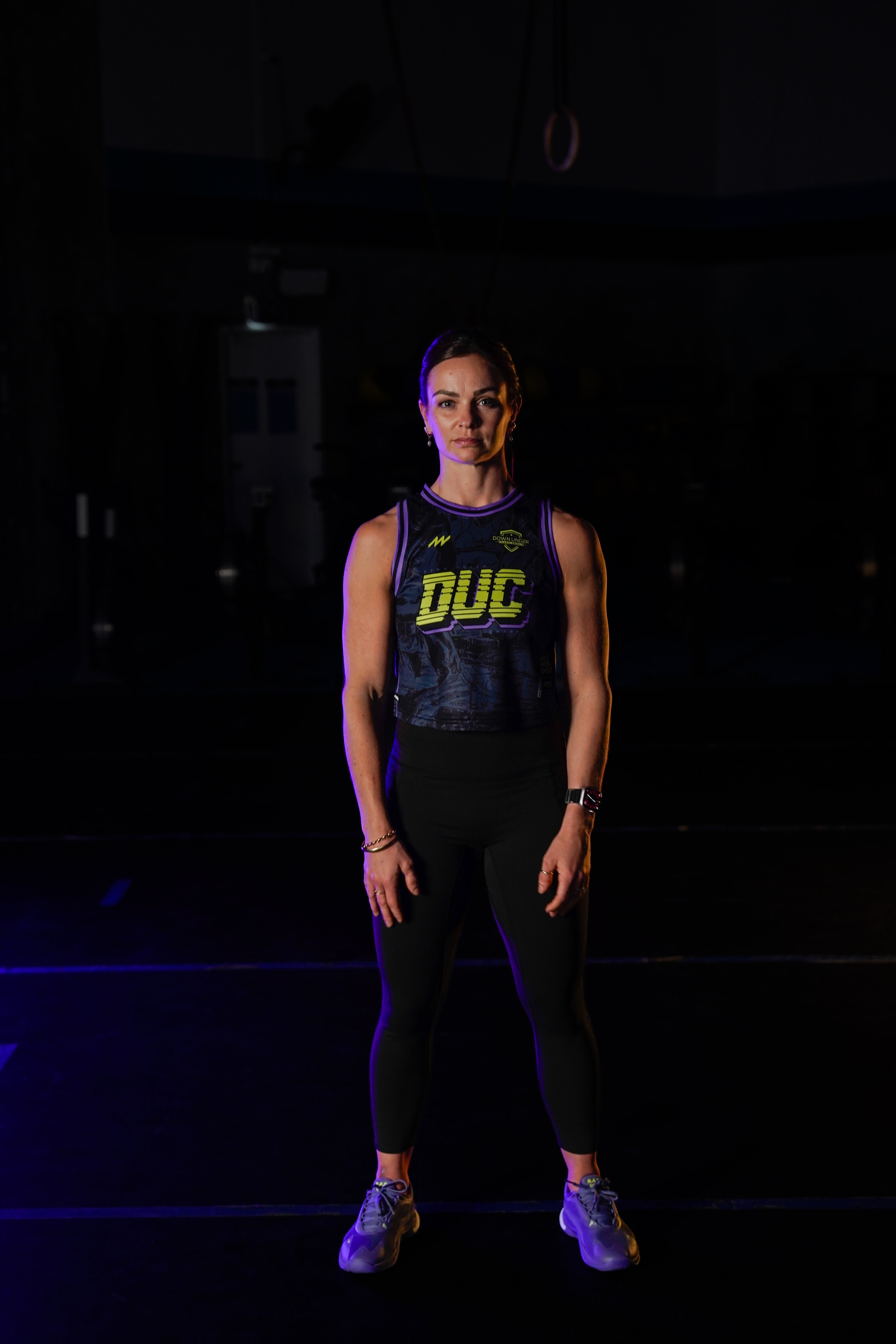 DUC × TMBP - Women's 'Athlete' Cropped Basketball Tank