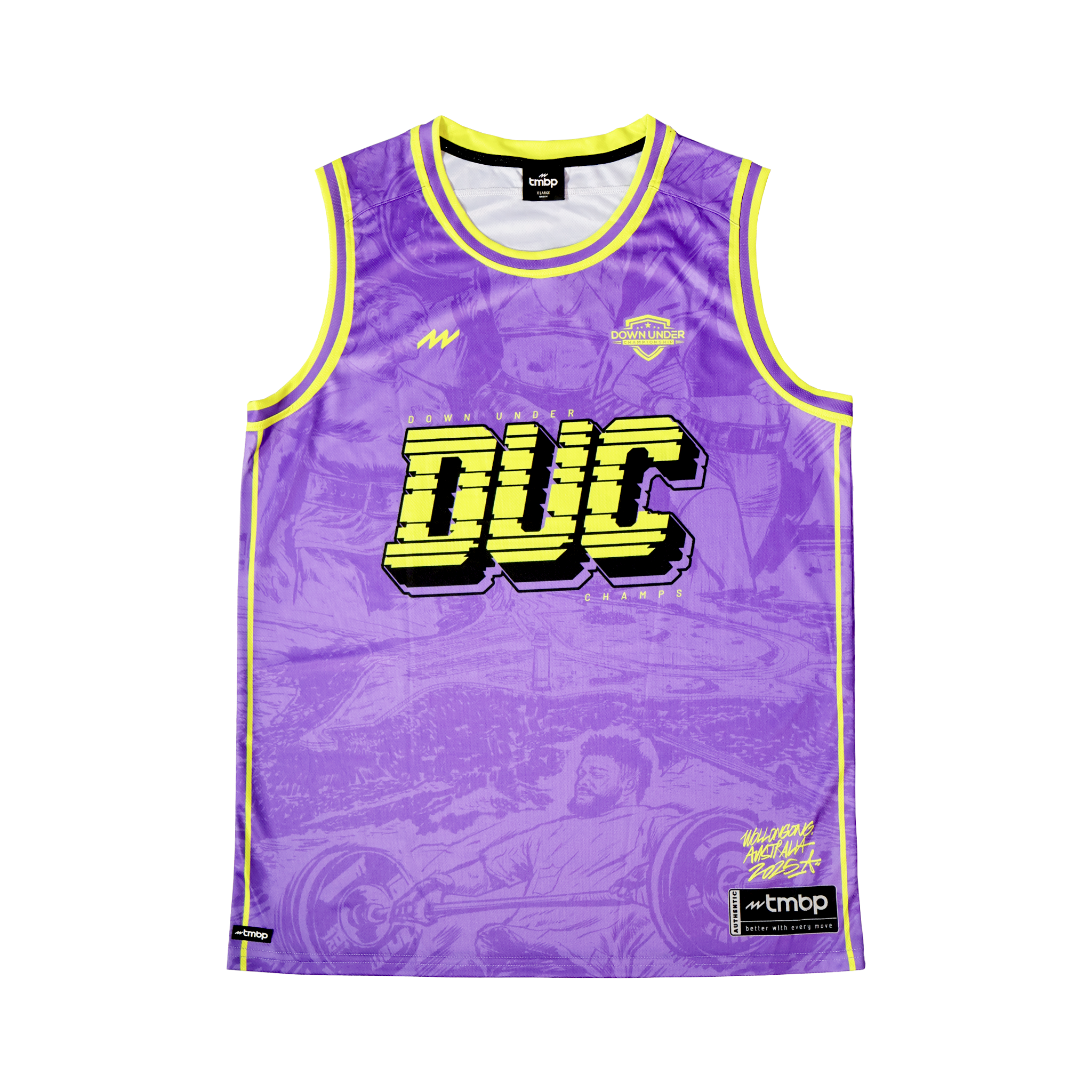 DUC × TMBP - Unisex 'Athlete' Basketball Tank