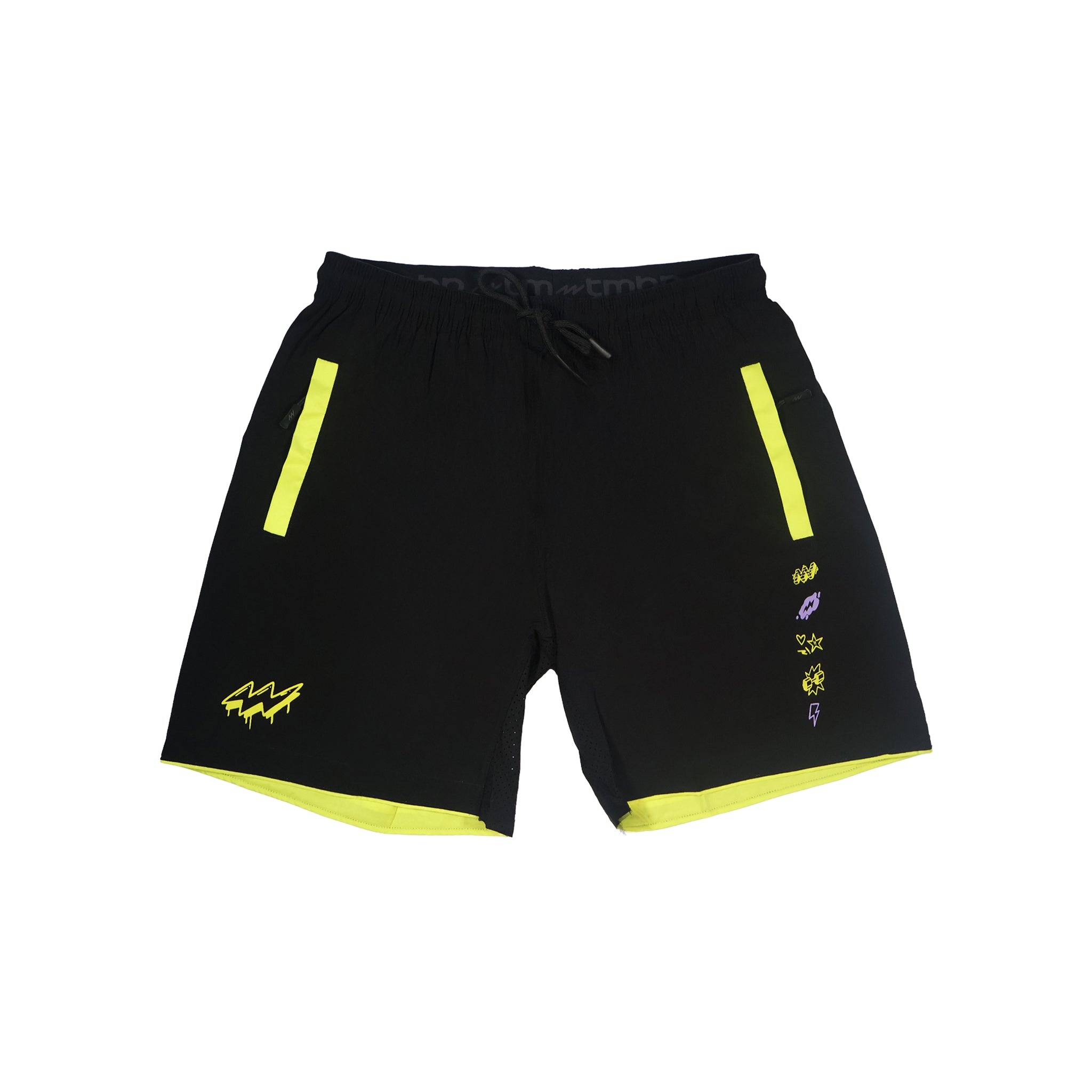 Move Better Icon - Men’s Training Shorts - Purple Print (DUC)