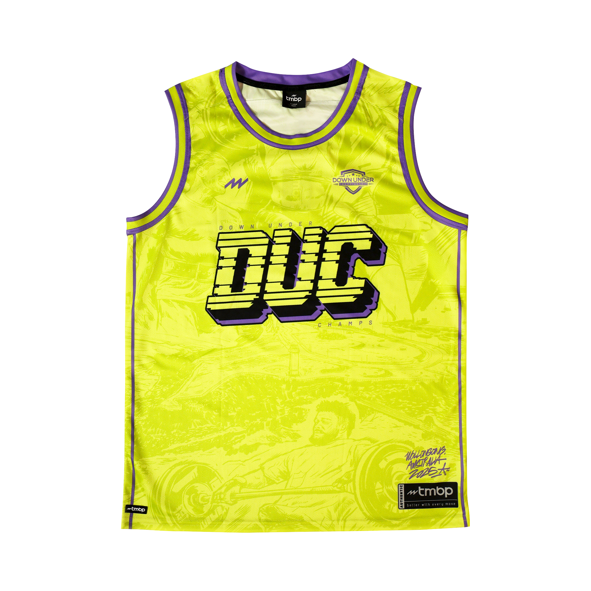 DUC × TMBP - Unisex 'Leader' Basketball Tank